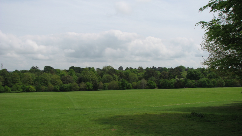 Castle grounds, now a park<br />
